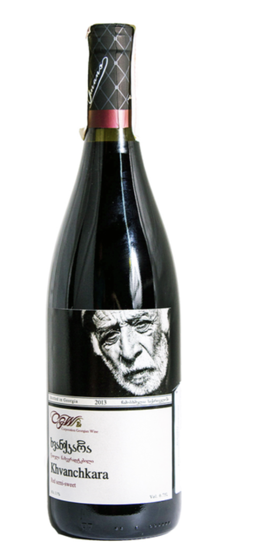 Вино Khvanchkara червоне напівсолодке 11% 0.75л